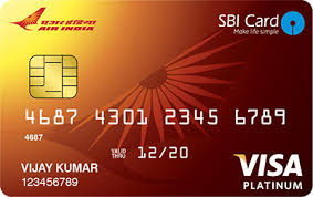 Air India SBI Platinum Credit Card