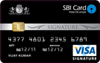 SBI Signature Card